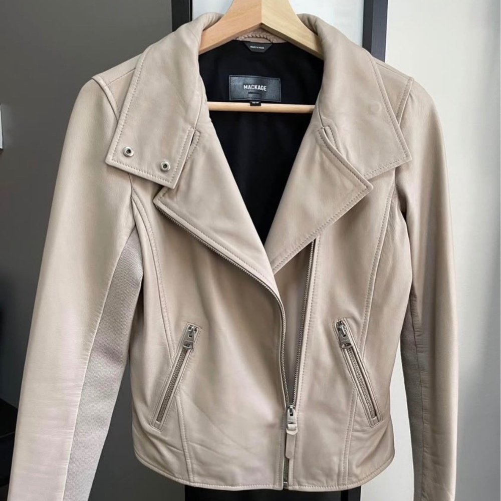MACKAGE Spring Leather Jacket